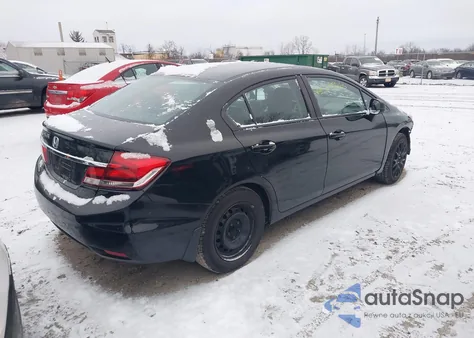 2015 Honda Civic Ex-L из США, поврежденный, VIN 19XFB2F9XFE055464